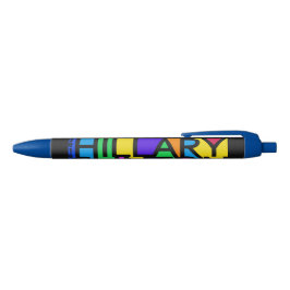 Hillary Clinton colorida 2016 plumas