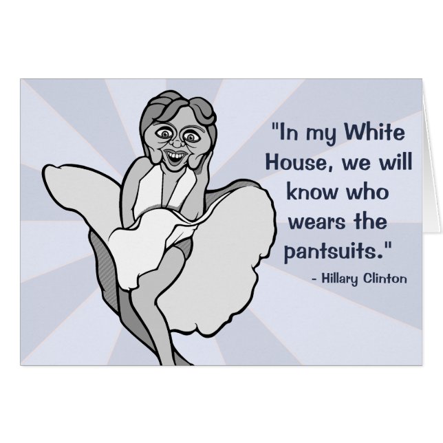 Hillary Clinton como Marilyn Monroe (Anverso (Horizontal))
