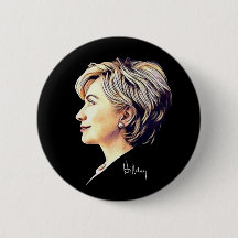 Hillary Clinton "observa" al botón futuro