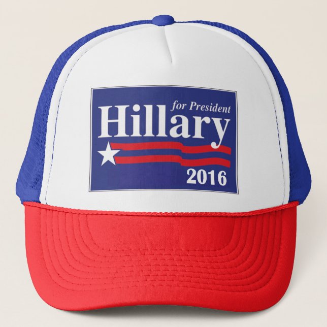 Hillary Clinton para el gorra del presidente 2016 (Anverso)