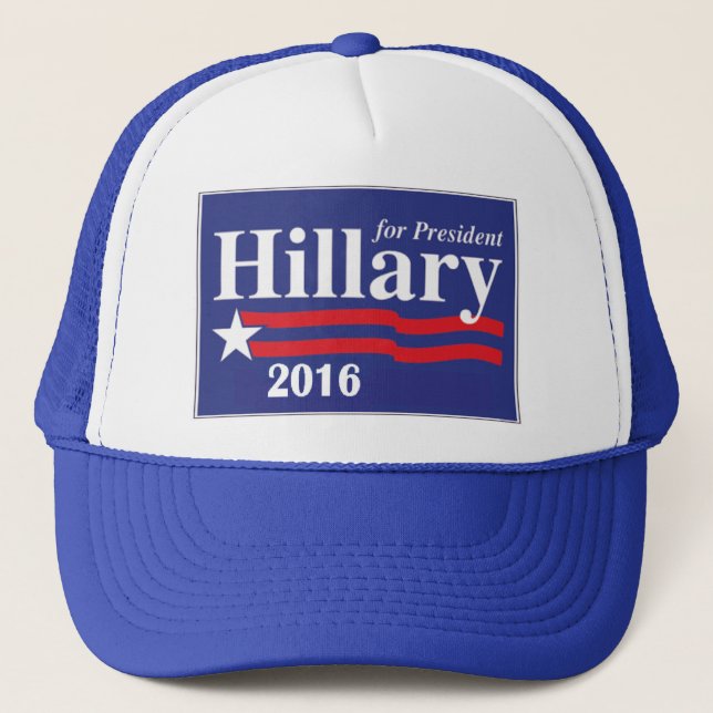 Hillary Clinton para el gorra del presidente 2016 (Anverso)