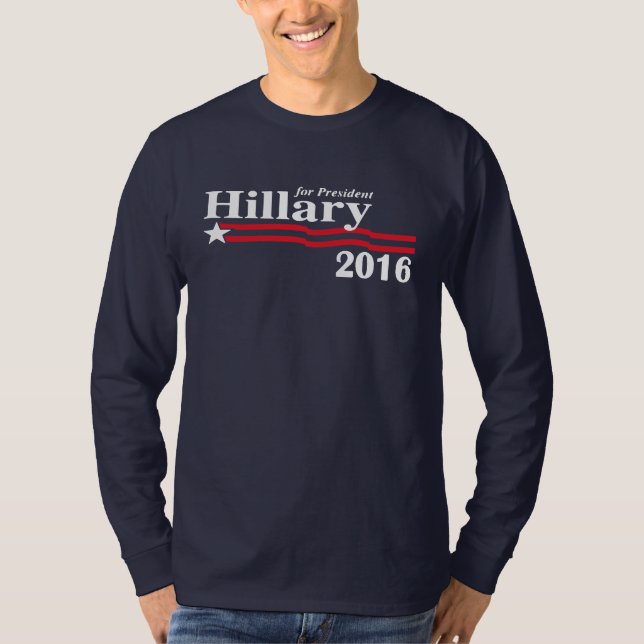 Hillary Clinton para la camisa del presidente 2016 (Anverso)