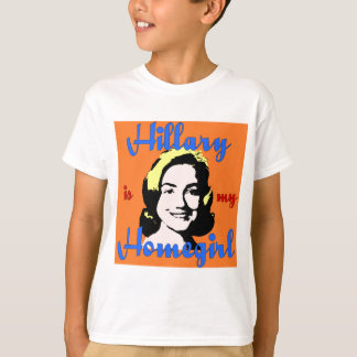 hillary es la camiseta de mi hijo.