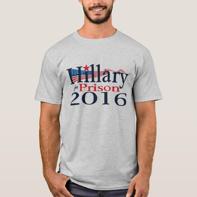 Hillary para la camisa 2016 de la prisión (Anverso)