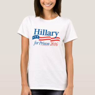 Hillary para la camiseta 2016 de la prisión