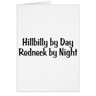 Hillbilly del campesino sureño del día por noche