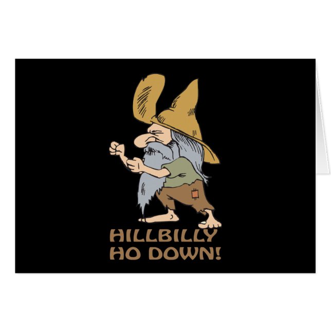 HillBilly Ho abajo (Anverso (Horizontal))