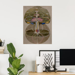 Hilma Af Klint, Árbol del Conocimiento No1 Arte Re