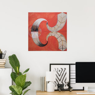 Hilma Af Klint, El Cisne No.9, Arte Abstracto