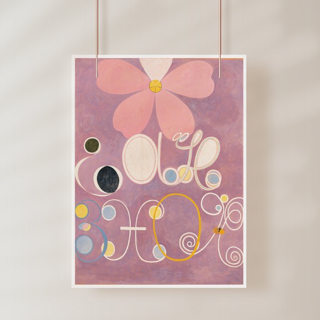 Hilma Af Klint, El Número 5 Más Grande, Arte Resum (Subido por el creador)