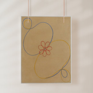 Hilma Af Klint, Estrella de siete puntas nº5, Arte