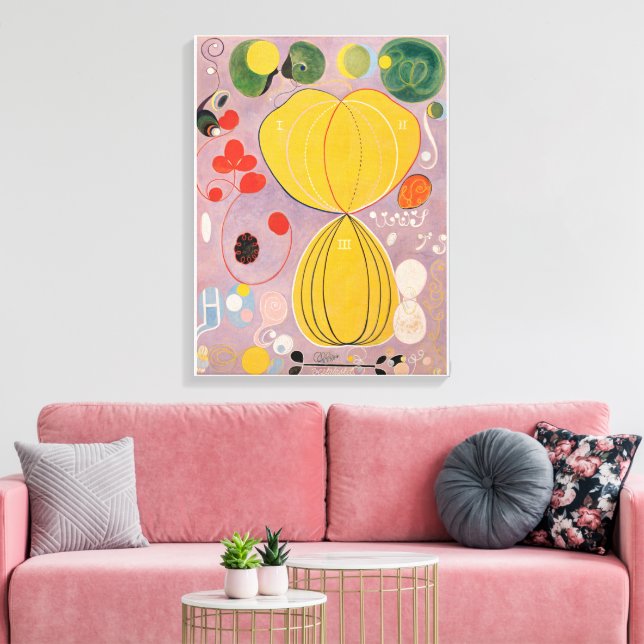 Hilma Af Klint, La Diez Mayor No7, Resumen De Arte (Insitu (Sala de estar))