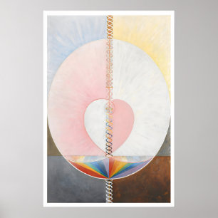 Hilma af Klint 'La Paloma' Impresión de Arte Abstr