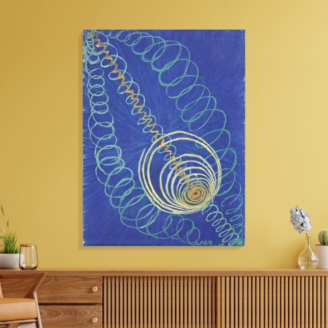 Hilma Af Klint, Primordial Chaos No16 Resumen Arte (Insitu (Sala de estar))