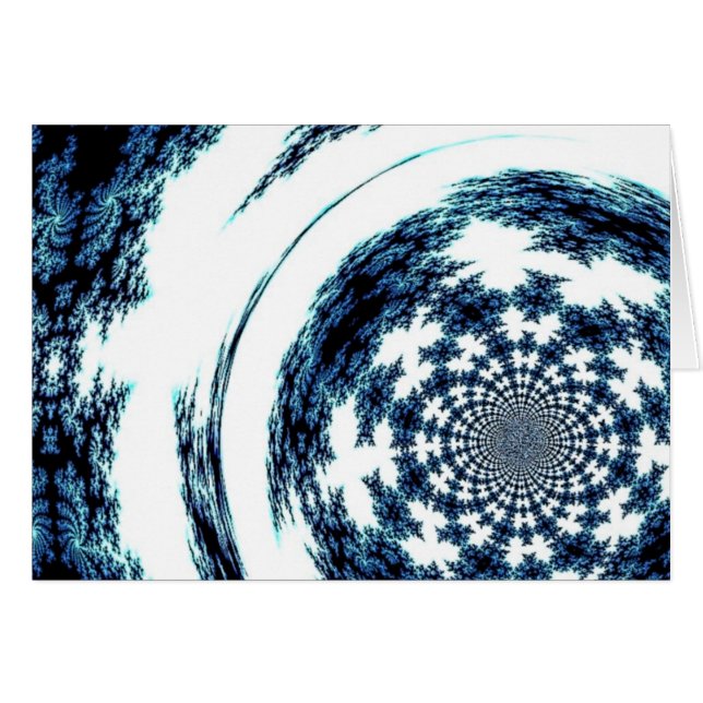 Hilo azul girado (Anverso (Horizontal))