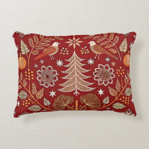 Hilo blanco de la cubierta de Cojín decorativo bor