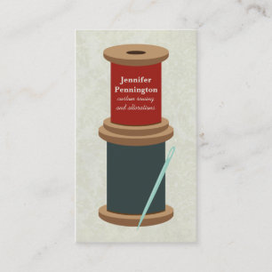 Hilo de la diversión y tarjeta de visita de