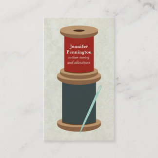 Hilo de la diversión y tarjeta de visita de