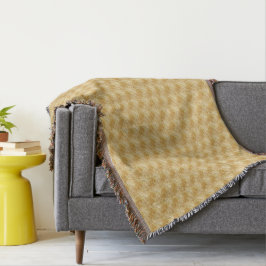 Hilo de la manta de lanza decorativa de oro