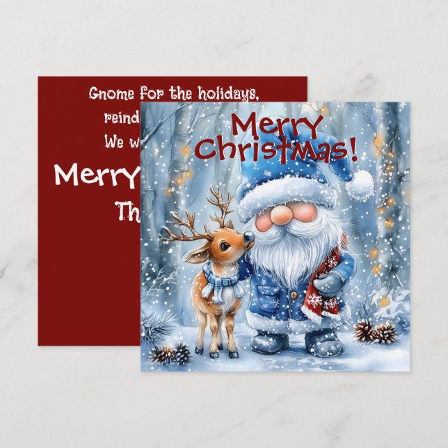 Hilos de nieve y escarlata (Anverso / Reverso)