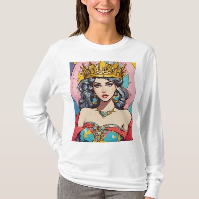 Hilos melódicos: Dibujo de camisetas expresivas (Anverso)