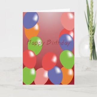 hincha la tarjeta de cumpleaños