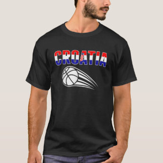 Hinchas de baloncesto de Croacia Jersey Bandera Cr
