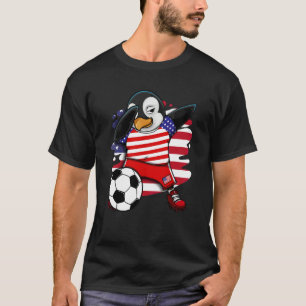 Hinchas De Fútbol Dabbing Penguin America Jersey U
