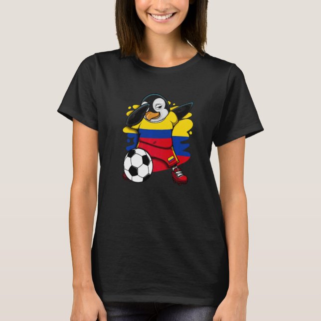 Hinchas de fútbol de Jersey de Dabbing Penguin Col (Anverso)