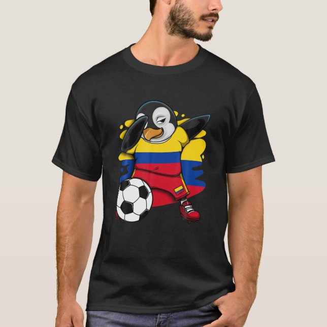 Hinchas de fútbol de Jersey de Dabbing Penguin Col (Anverso)
