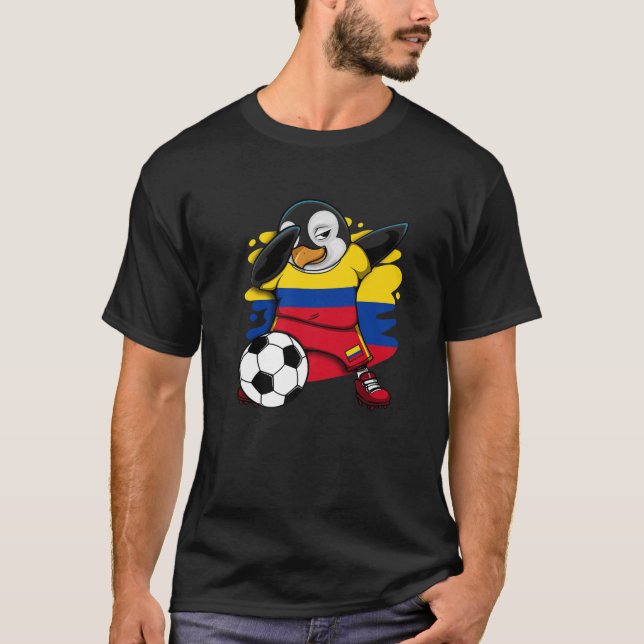 Hinchas de fútbol de Jersey de Dabbing Penguin Col (Anverso)