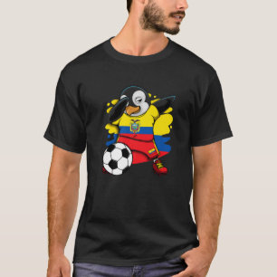 Hinchas de fútbol de Jersey de Dabbing Penguin Ecu