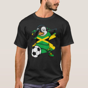 Hinchas de fútbol de Jersey de Dabbing Penguin Jam