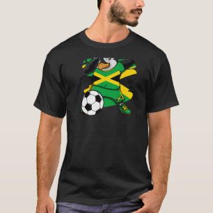 Hinchas de fútbol de Jersey de Dabbing Penguin Jam