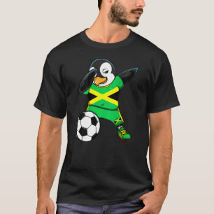 Hinchas de fútbol de Jersey de Dabbing Penguin Jam