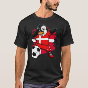 Hinchas de fútbol de Jersey del Pingüino Dabbing
