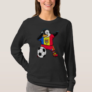 Hinchas de fútbol de Jersey del Pingüino Dabbing M