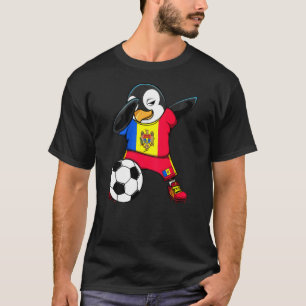 Hinchas de fútbol de Jersey del Pingüino Dabbing M