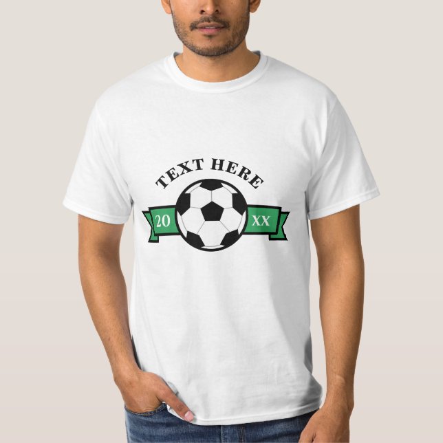 Hinchas de fútbol ponen camiseta (Anverso)