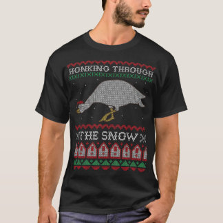 Hinchazón Navidades feos Sweater Honk Goose Game l