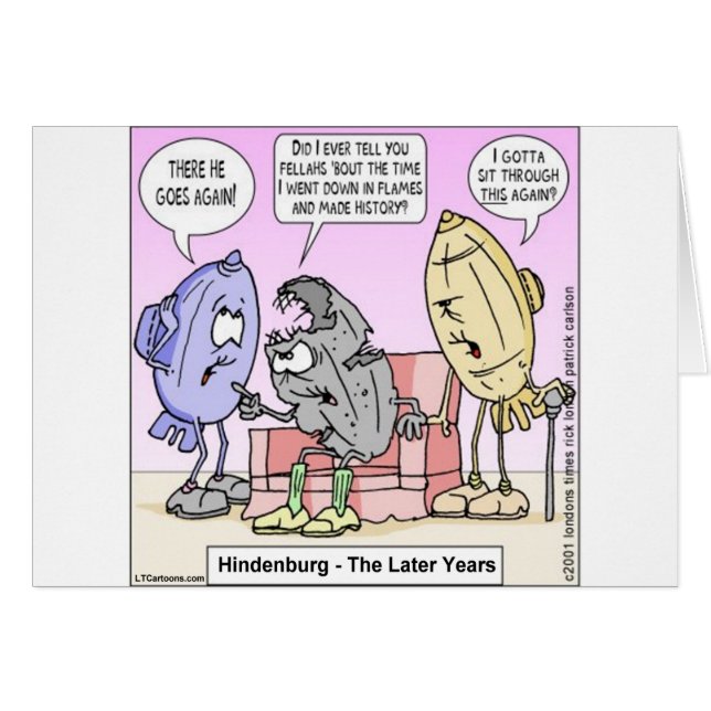 Hindenburg Los años posteriores Rick London Funny (Anverso (Horizontal))