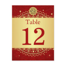 Hindu Ganesh Red, tarjeta postal del número de la