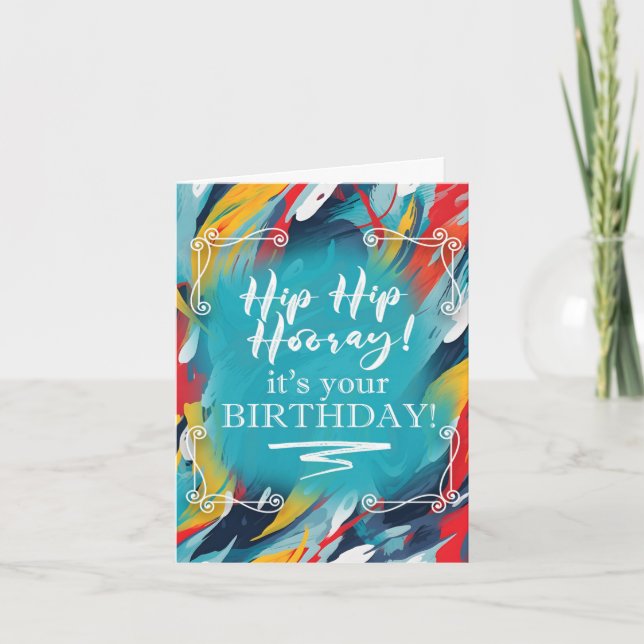Hip Hip Hooray Es Tu Cumpleaños (Anverso)