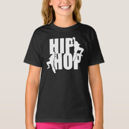 Hip Hop Chicas de baile Textos Diseño de camiseta
