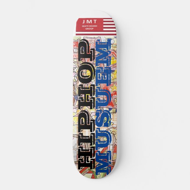 HIP HOP MUSEUM Skateboard (Anverso)