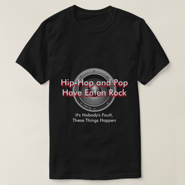 Hip-Hop y Pop - Una camiseta MisterP (Diseño del anverso)