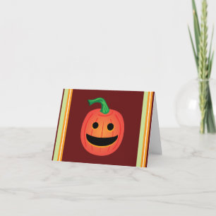 Hip Jack O' Lantern Tarjetas de Halloween