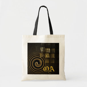 Hipnosis Resumen Bolsa de Monograma de Arte