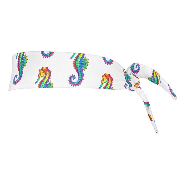 Hipoahoría marino poligonal arcoiris (Girar 90)