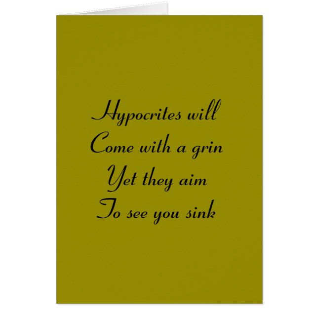 Hipócritas (Frente)